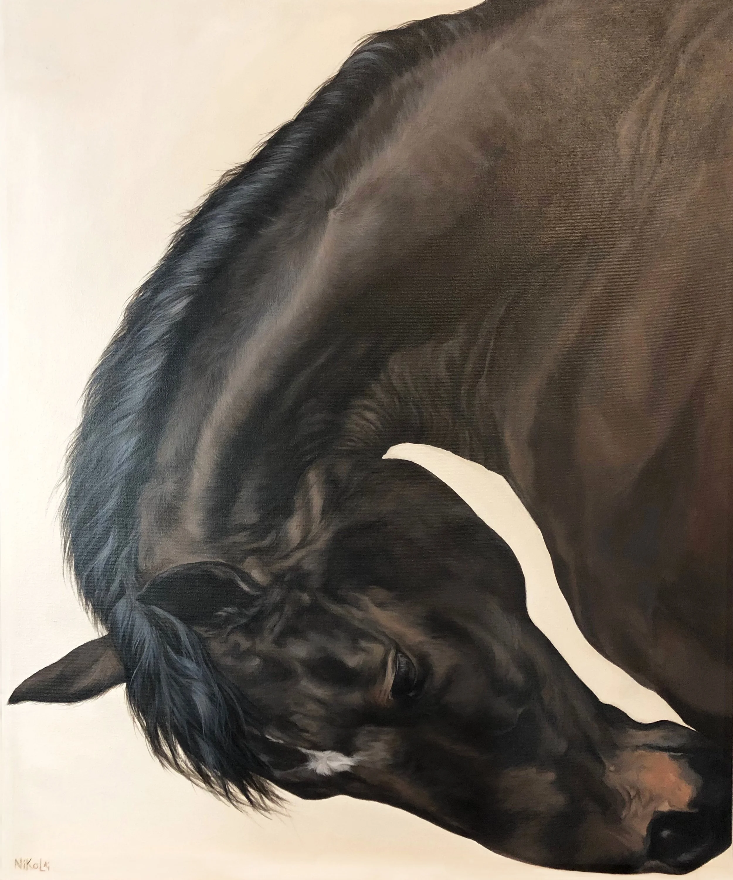  MIKEY | Acrylic on gallery style canvas, 20 x 24 