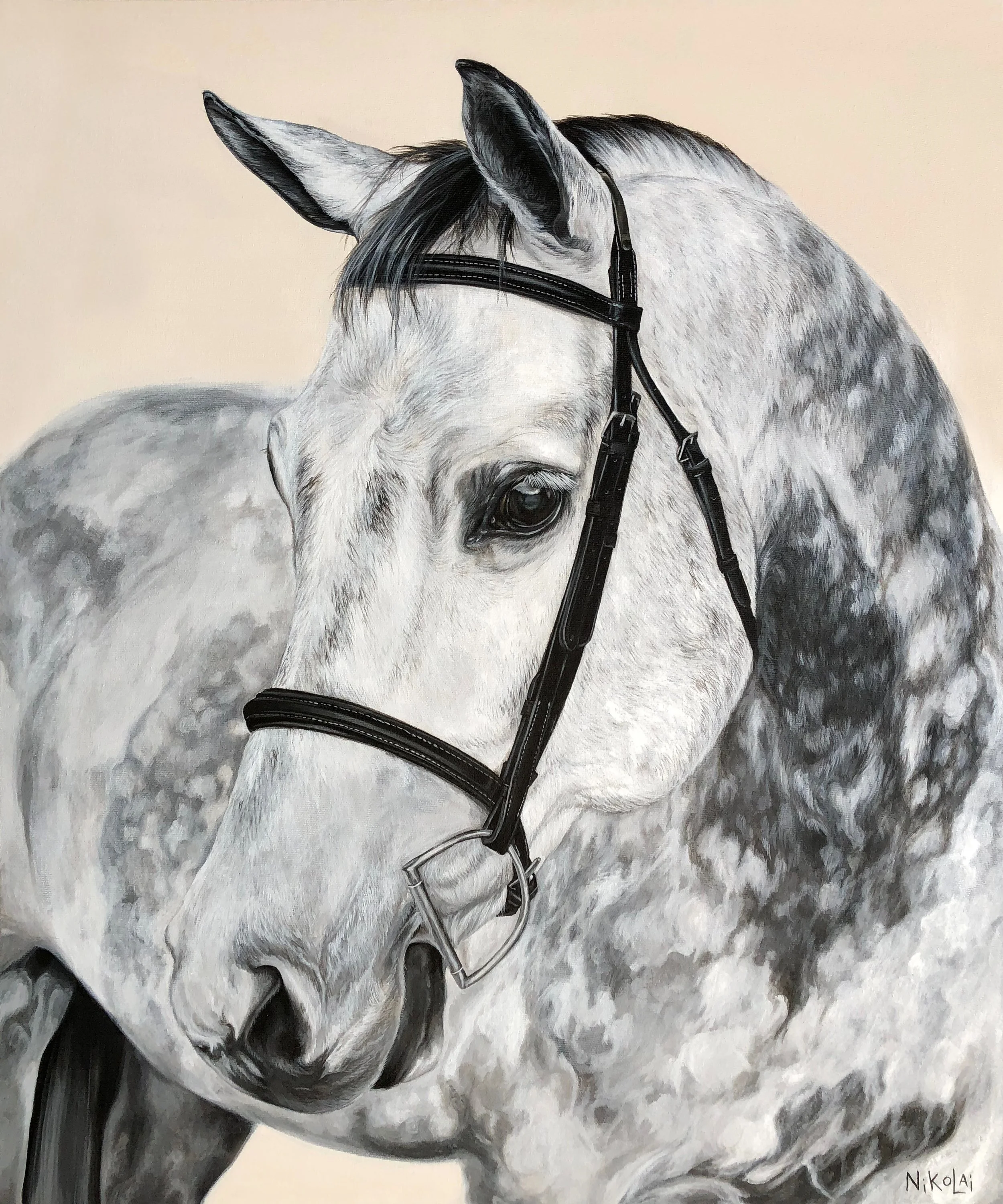  CADENCE | Acrylic on gallery style canvas, 20 x 24 