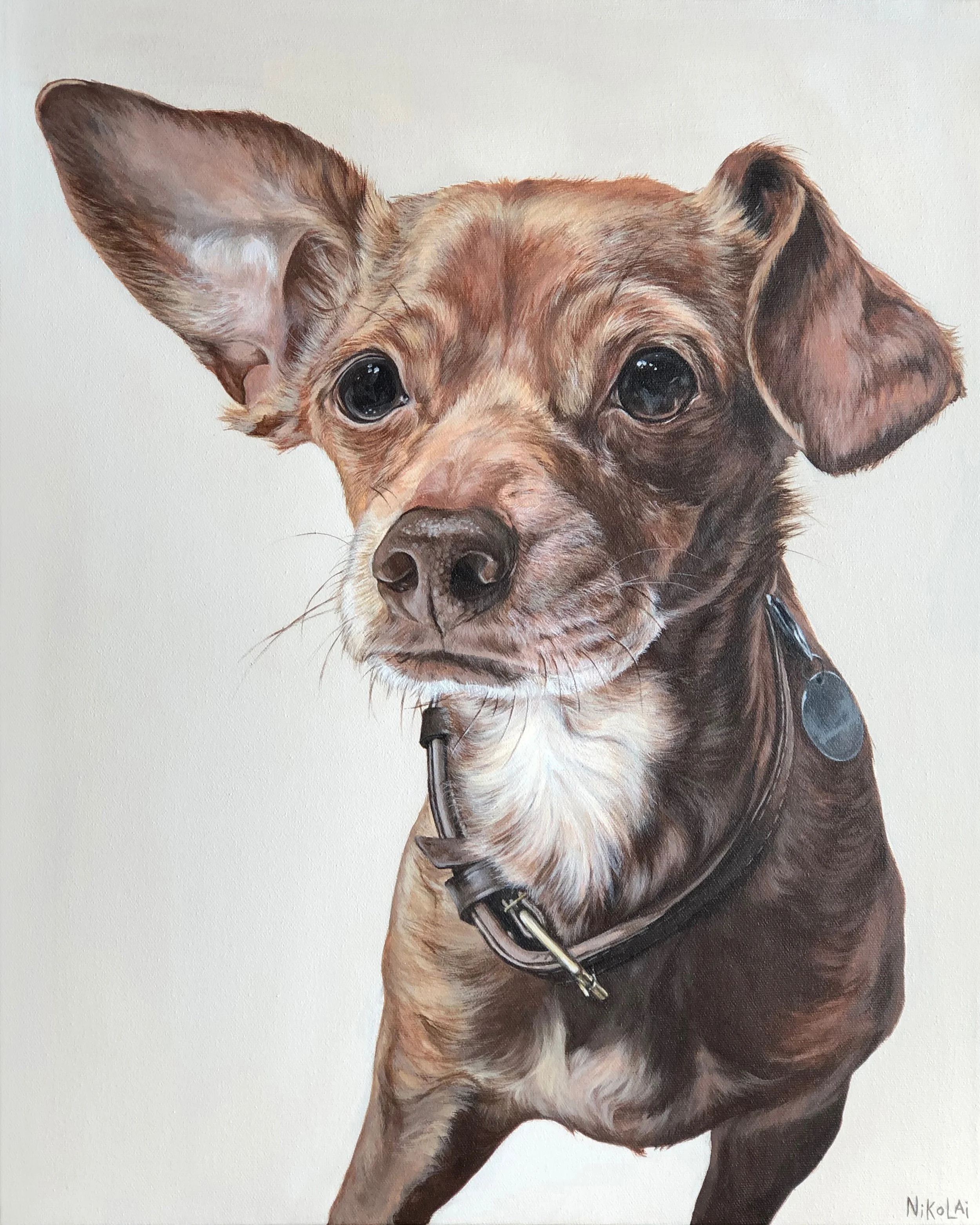  BINGLEY | Acrylic on gallery style canvas, 16 x 20 