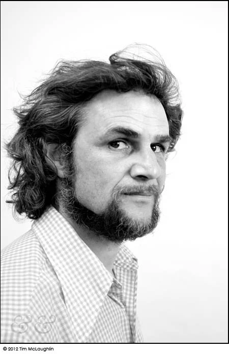Robert Studer, sculptor and installation artist. Taken June 18th, 2012.