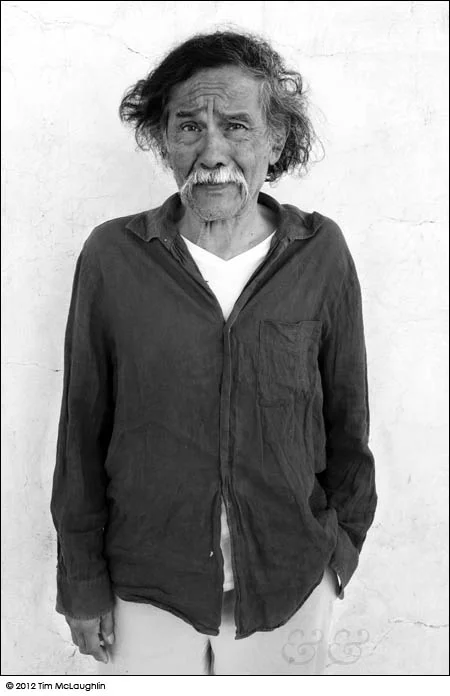 Francisco Toledo, artist, taken November 28, 2012.