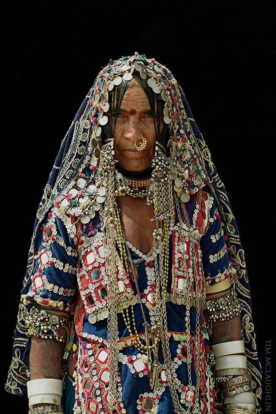 Neelavva, Banjara woman. Karnataka, November 2013.