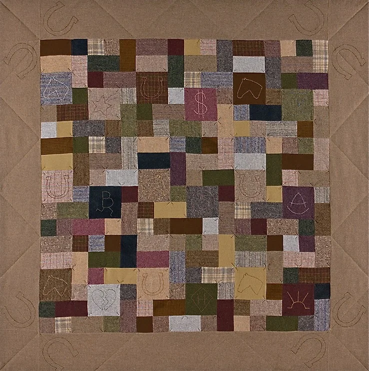 Western Brands Bed Quilt