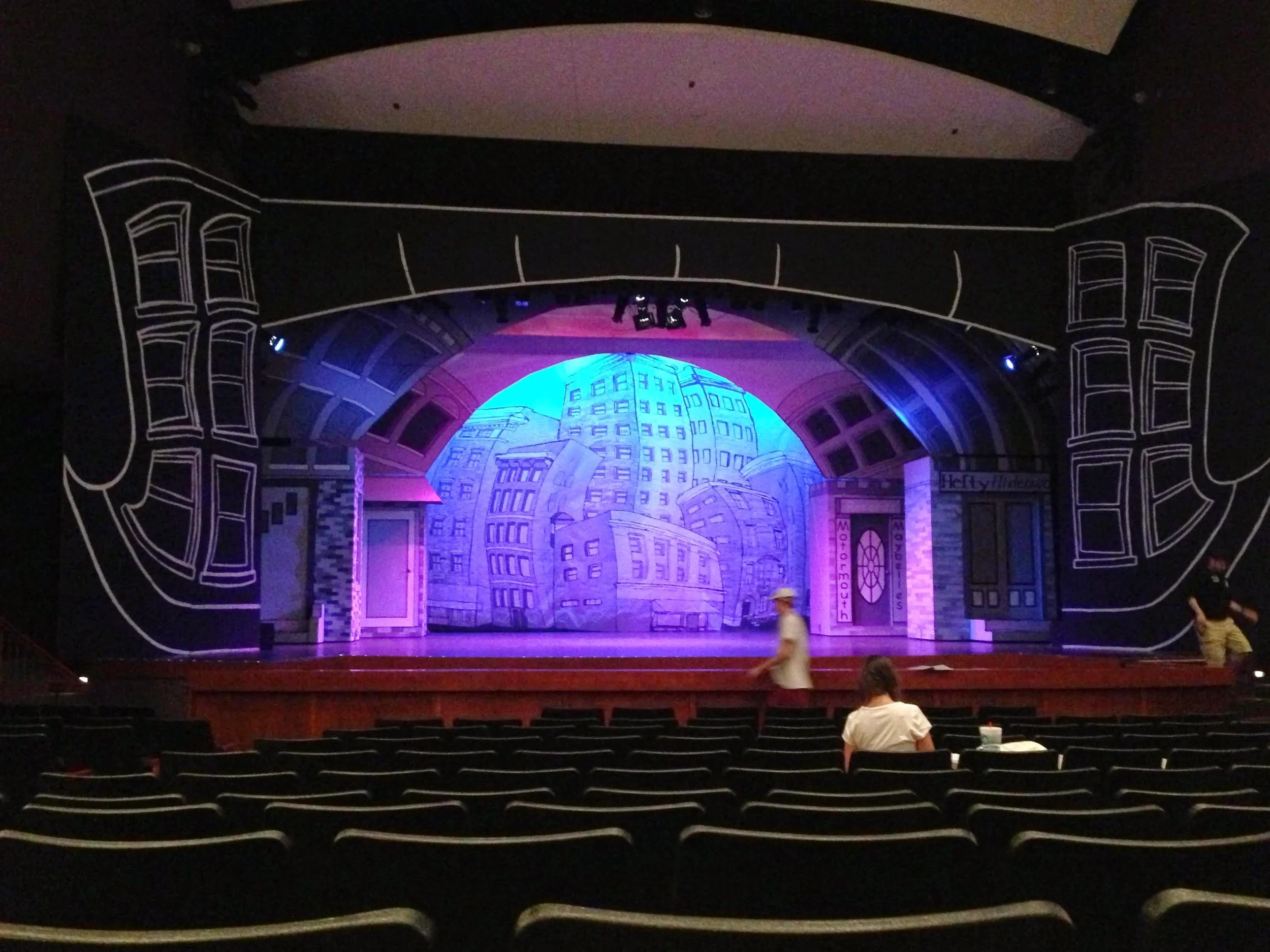 Set Design- Hair Spray the Musical