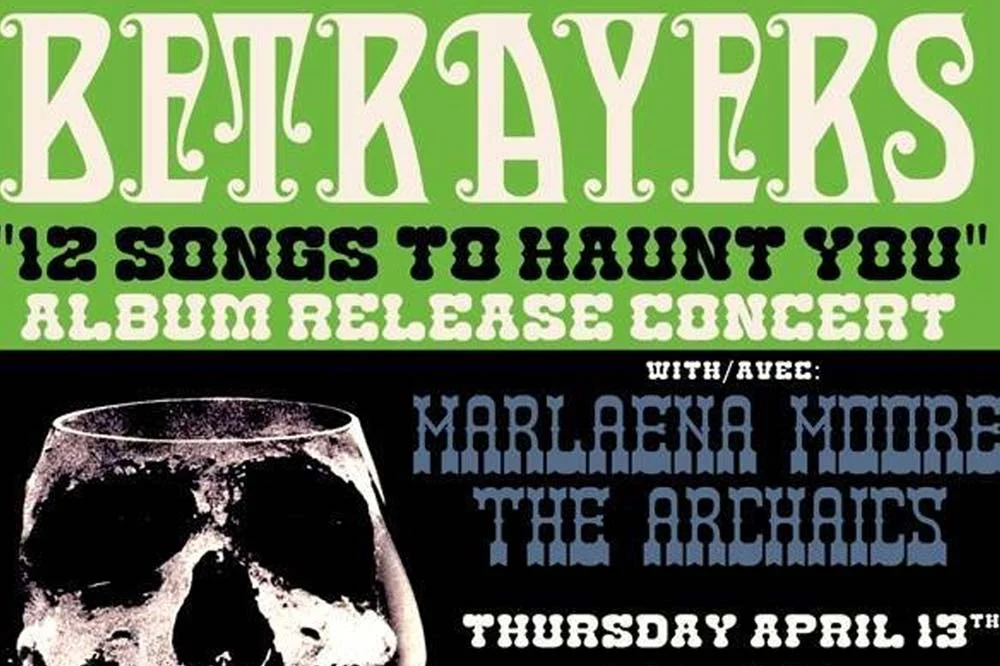 Betrayers Album Release!