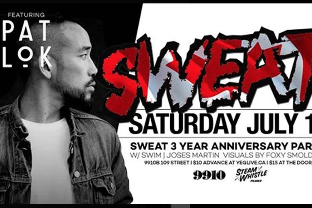 SWEAT 3 year anniversary party featuring: PAT LOK