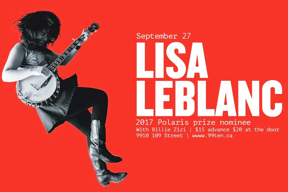 Lisa Leblanc with Billie Zizi