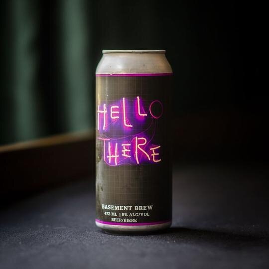 Did you know we have our own beer that&rsquo;s exclusive to 9910?🍺 Brewed by local favourite @analog_brewing, the Hello There Basement Brew Lager and Wheat Ales have been a favourite amongst our patrons for over a year! You can order some for take o