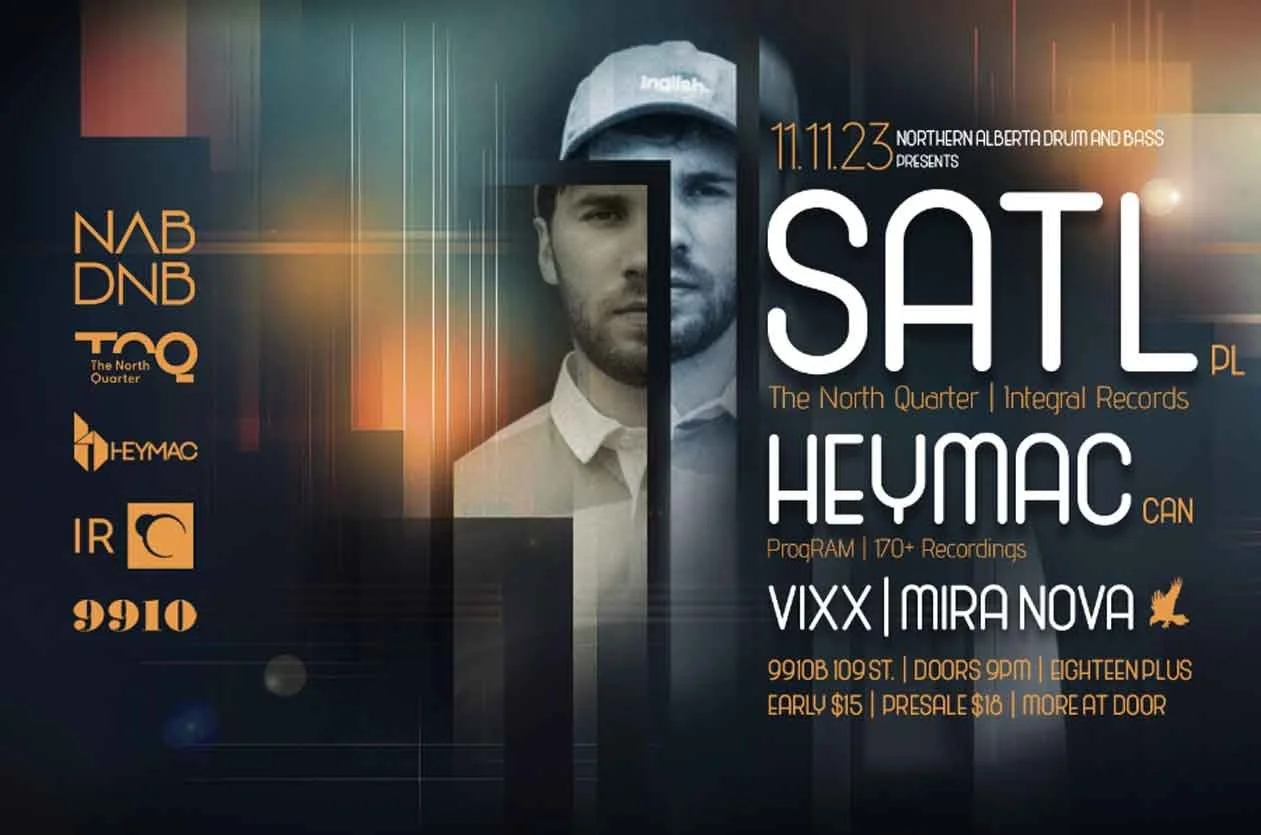 NAB DNB Presents: Satl (The North Quarter, Integral)