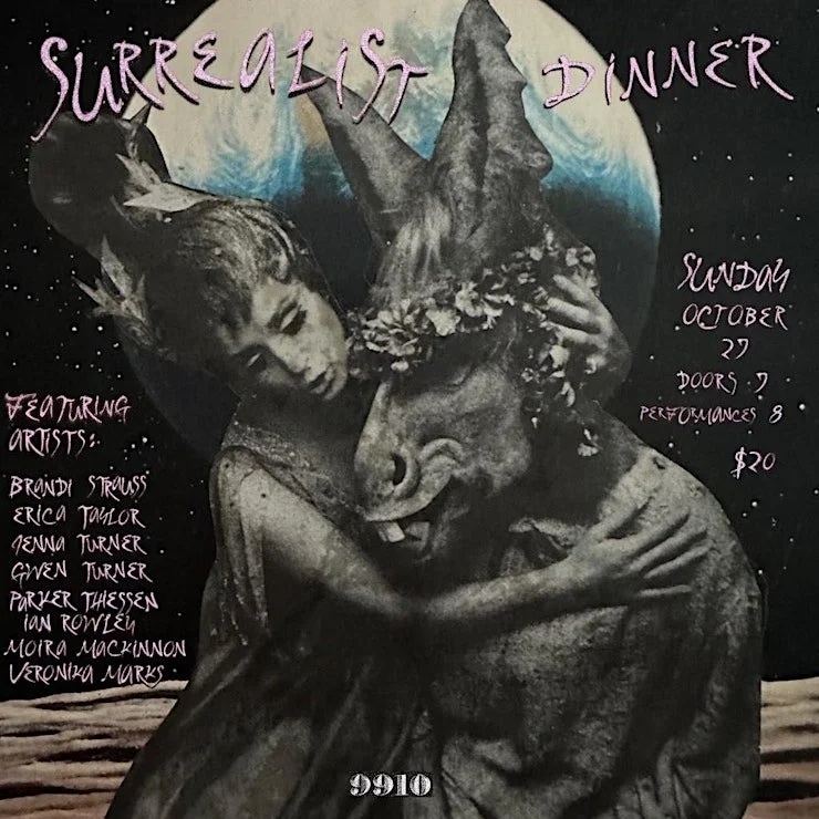 Surrealist Dinner Party Art Show