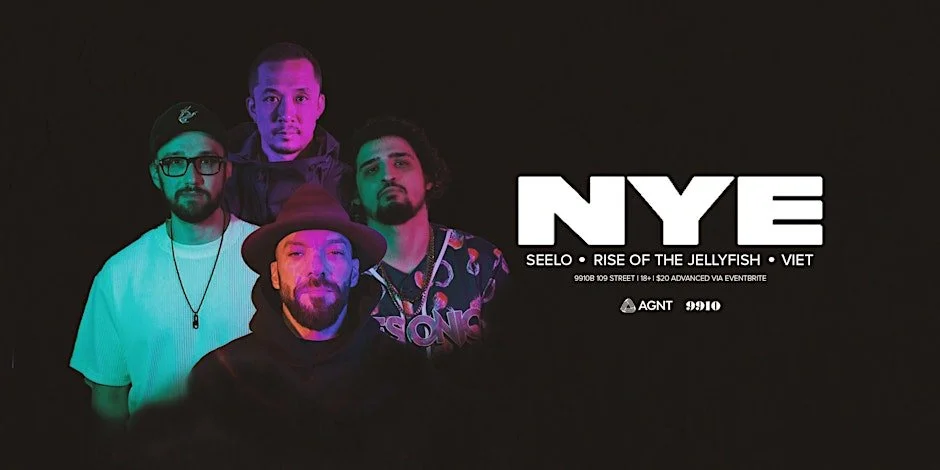 NYE at 9910 w/ Seelo, Rise of the Jellyfish, and Viet