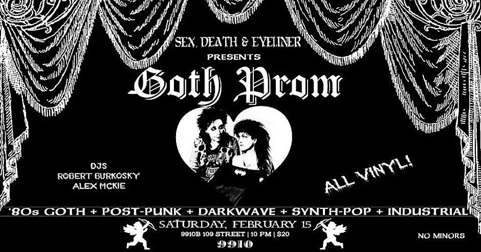 Sex, Death & Eyeliner presents: Goth Prom