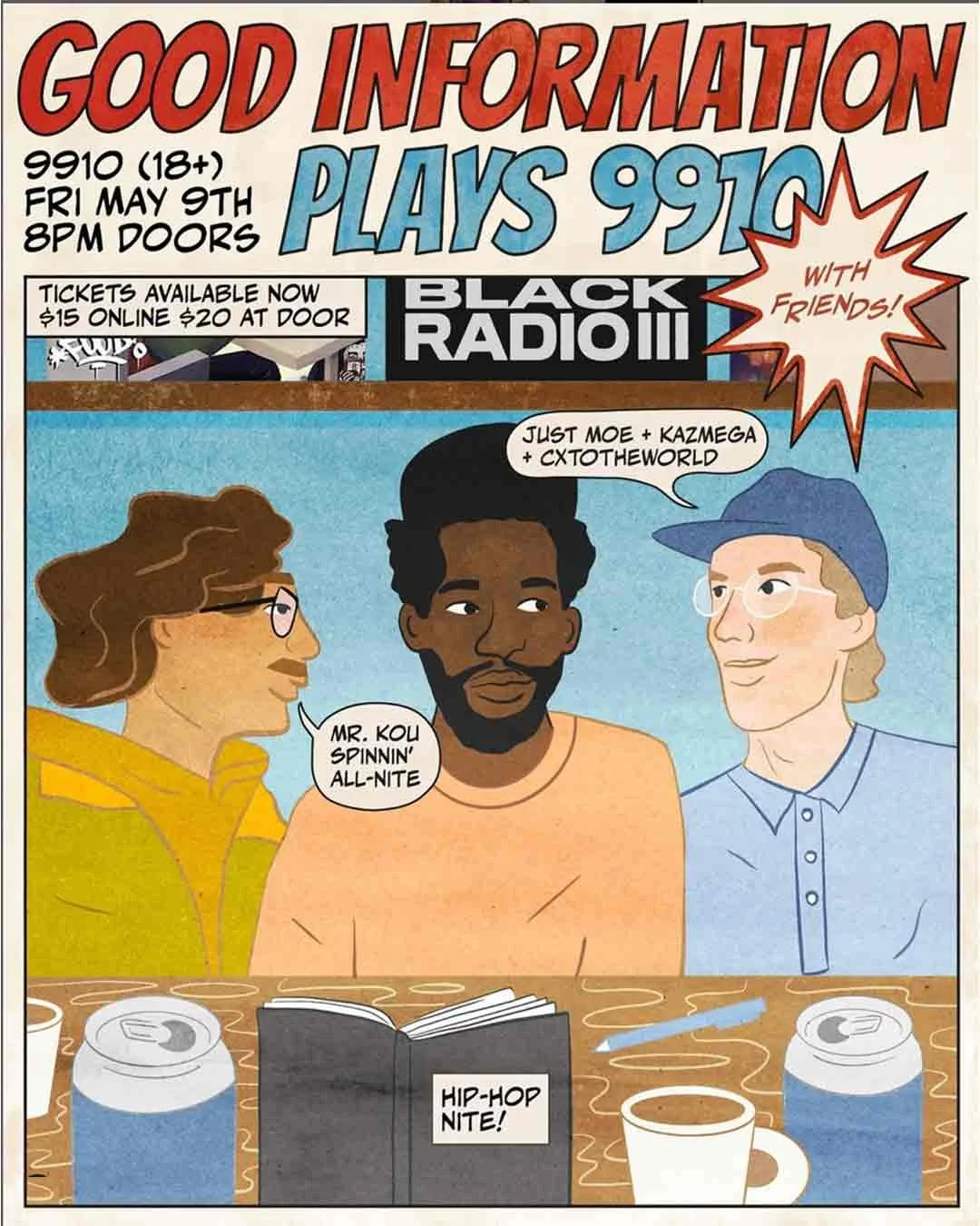 Good Information plays 9910 - Hip Hop Nite!