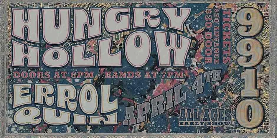 Hungry Hollow and Errol Quin
