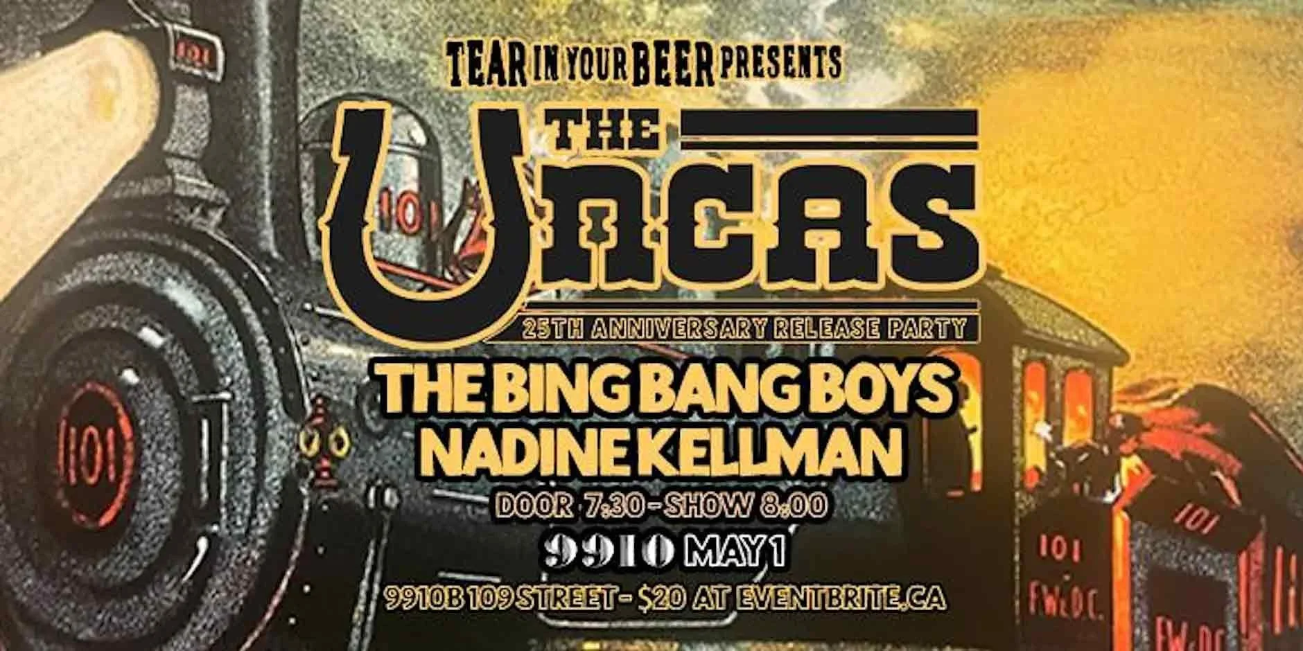 THE UNCAS 25th ANNIVERSARY RELEASE PARTY w/ Special Guests
