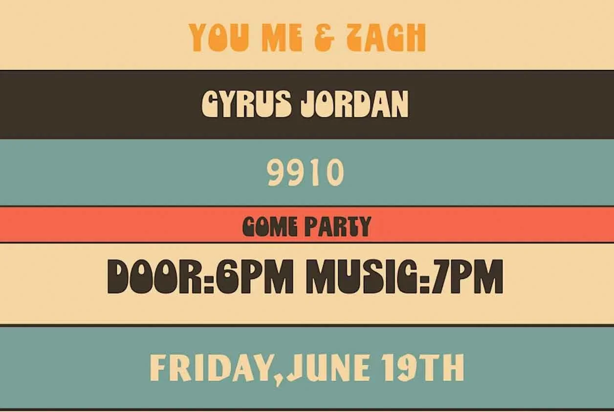You Me &amp; Zach / Cyrus Jordan