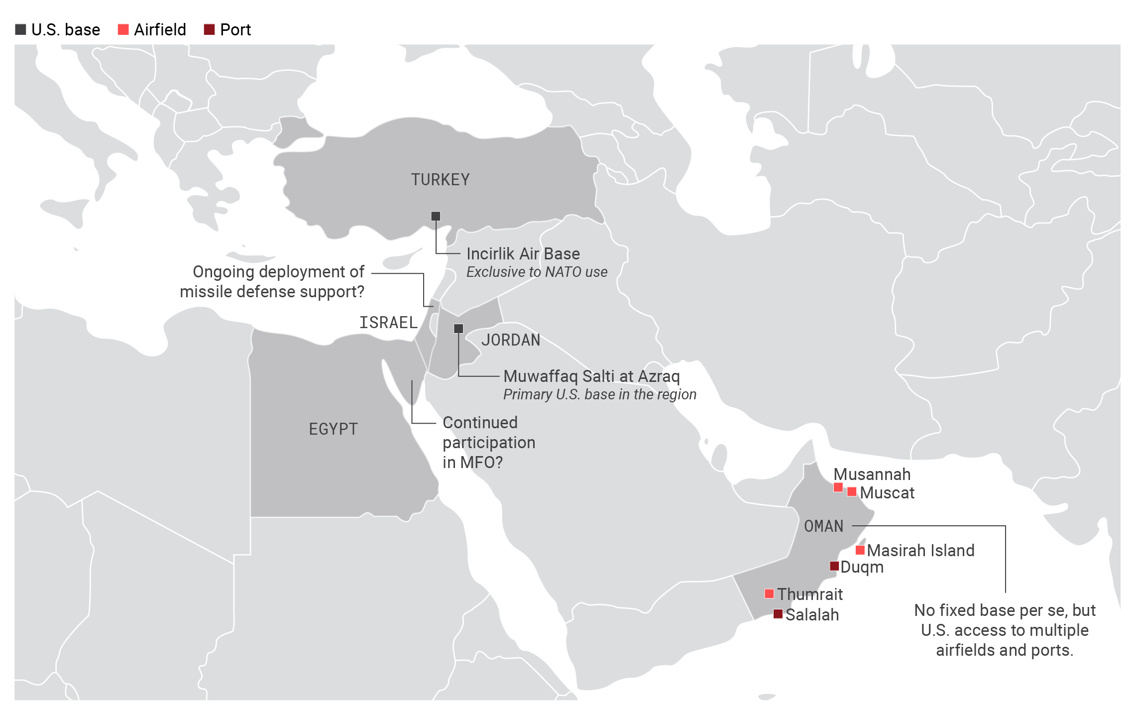After four years, the U.S. could create a military presence in the Middle East that more accurately reflects the true importance of the region to the security and prosperity of the country.