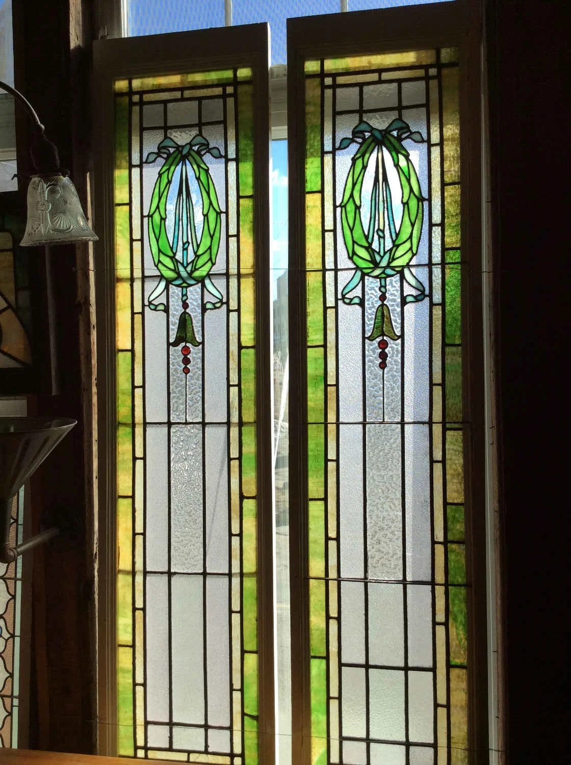 Pair of Victorian Sidelights