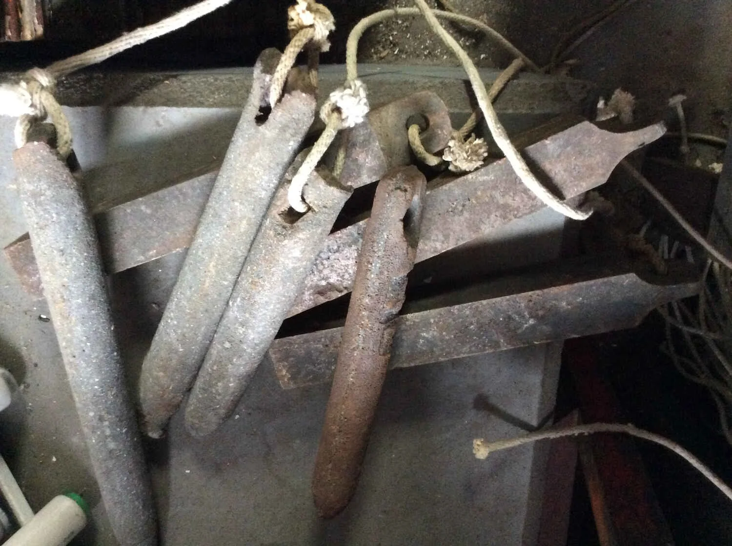 Antique Cast Iron Window Weights