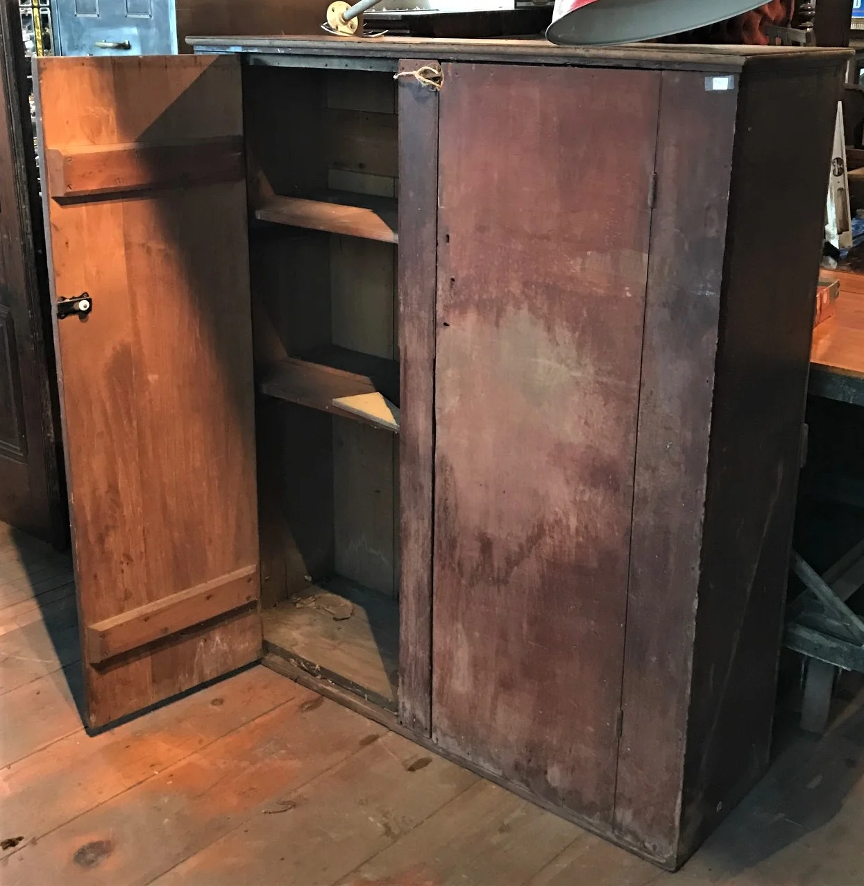 SOLD! Early 2 Door Cupboard