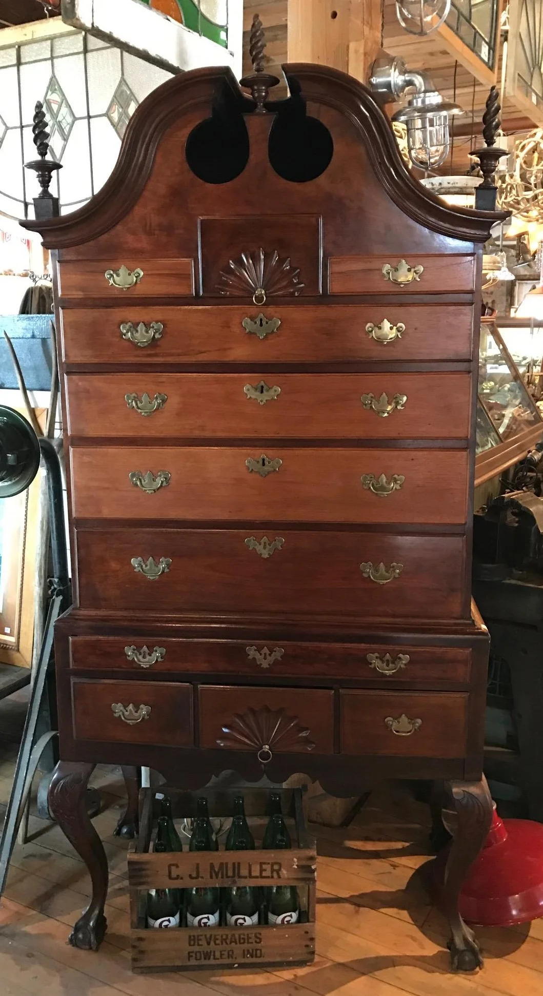 Period Chippendale Highboy