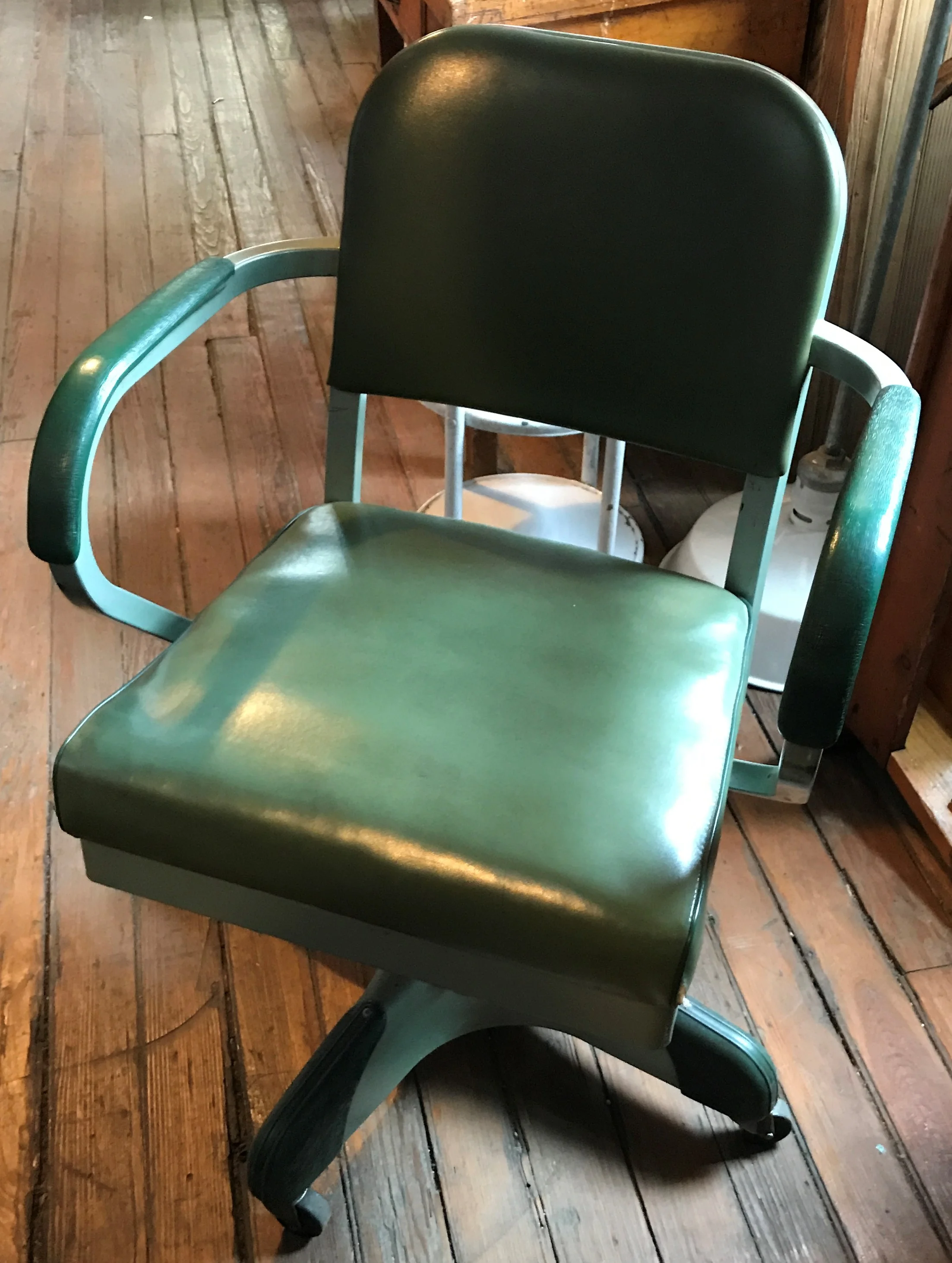 SOLD Mid Century Rolling Harter Office Chair