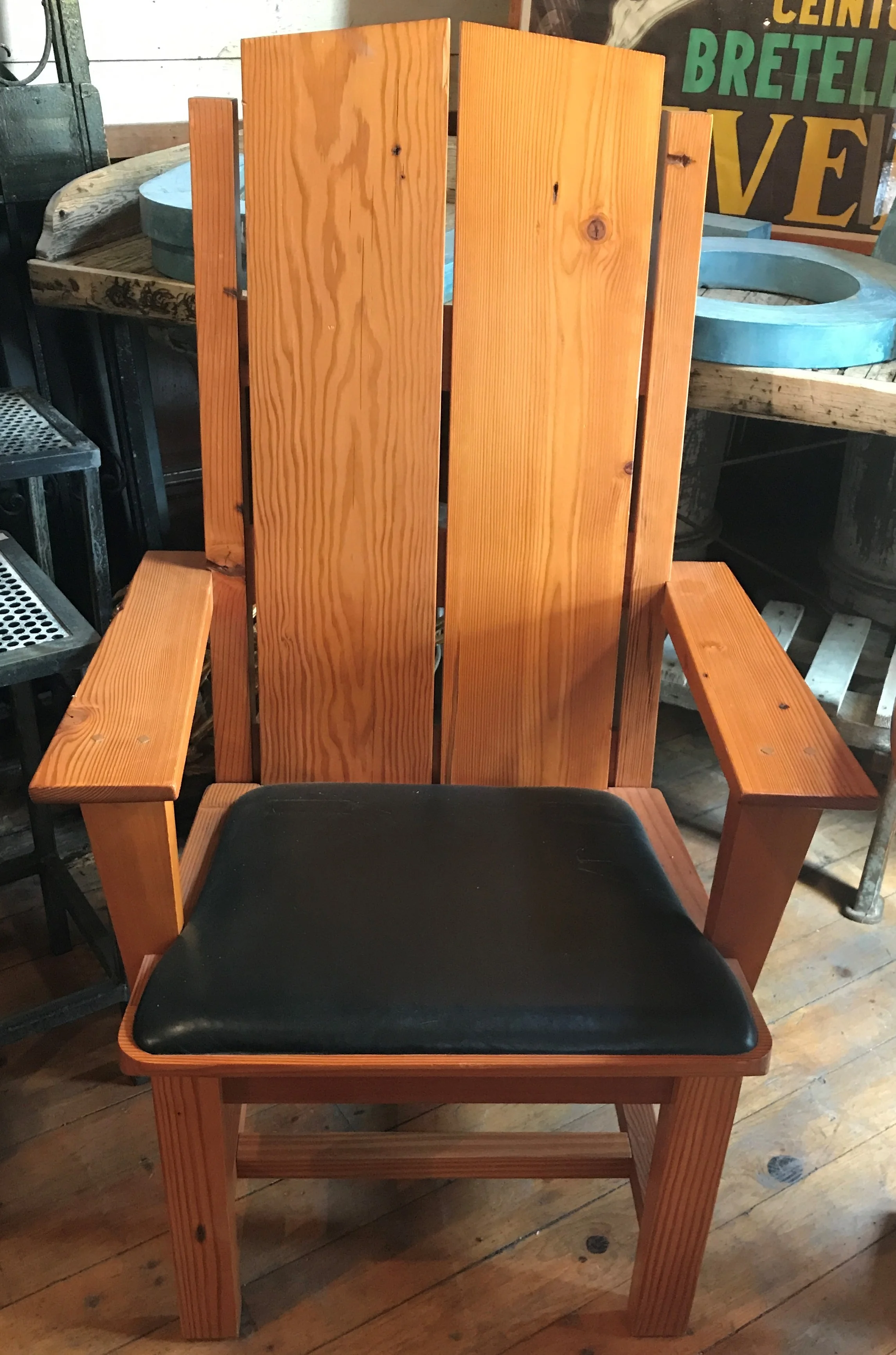Custom Reclaimed Wood Camp Chairs
