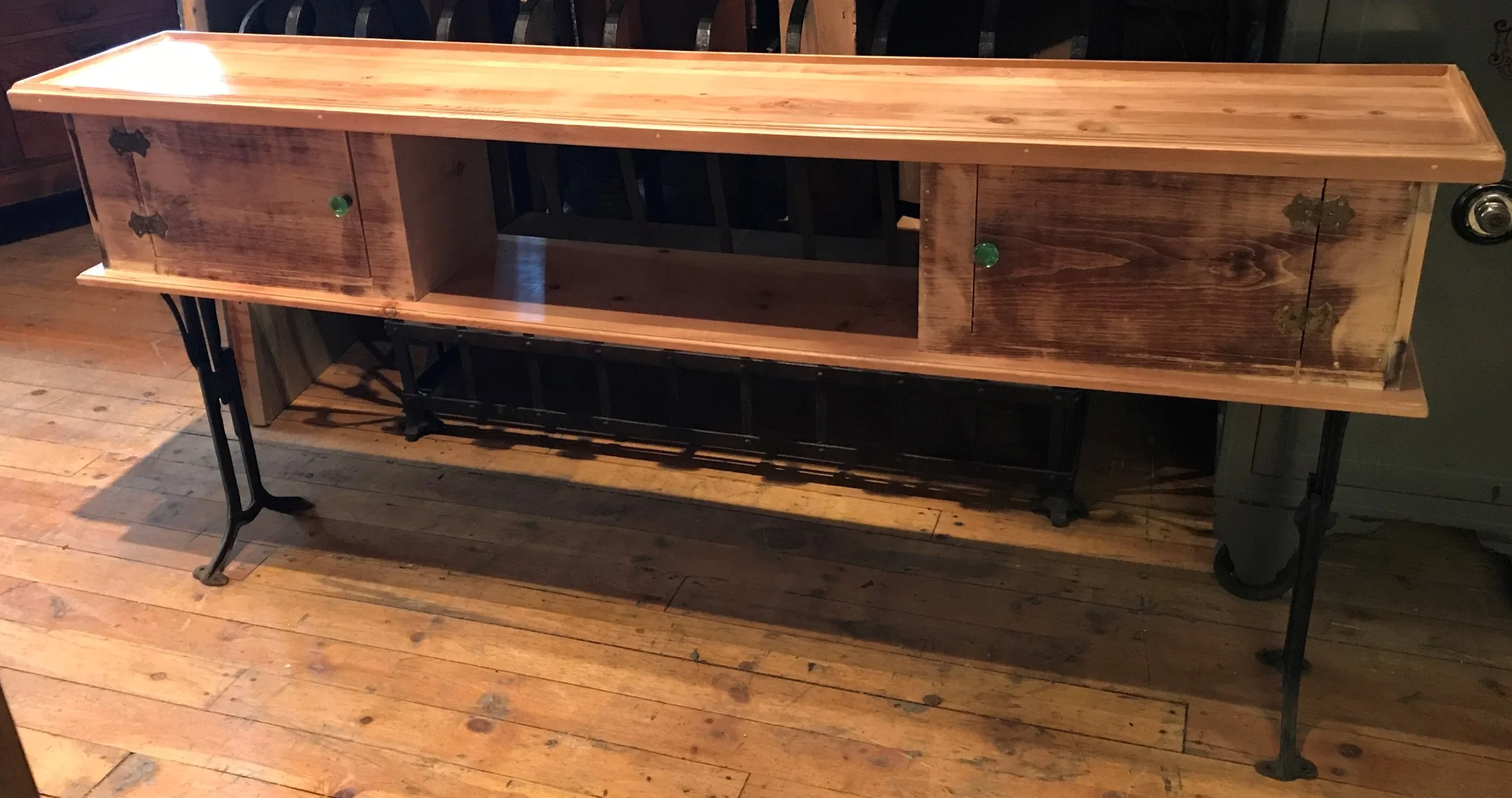 SOLD! Reclaimed Side Table / Sofa Table