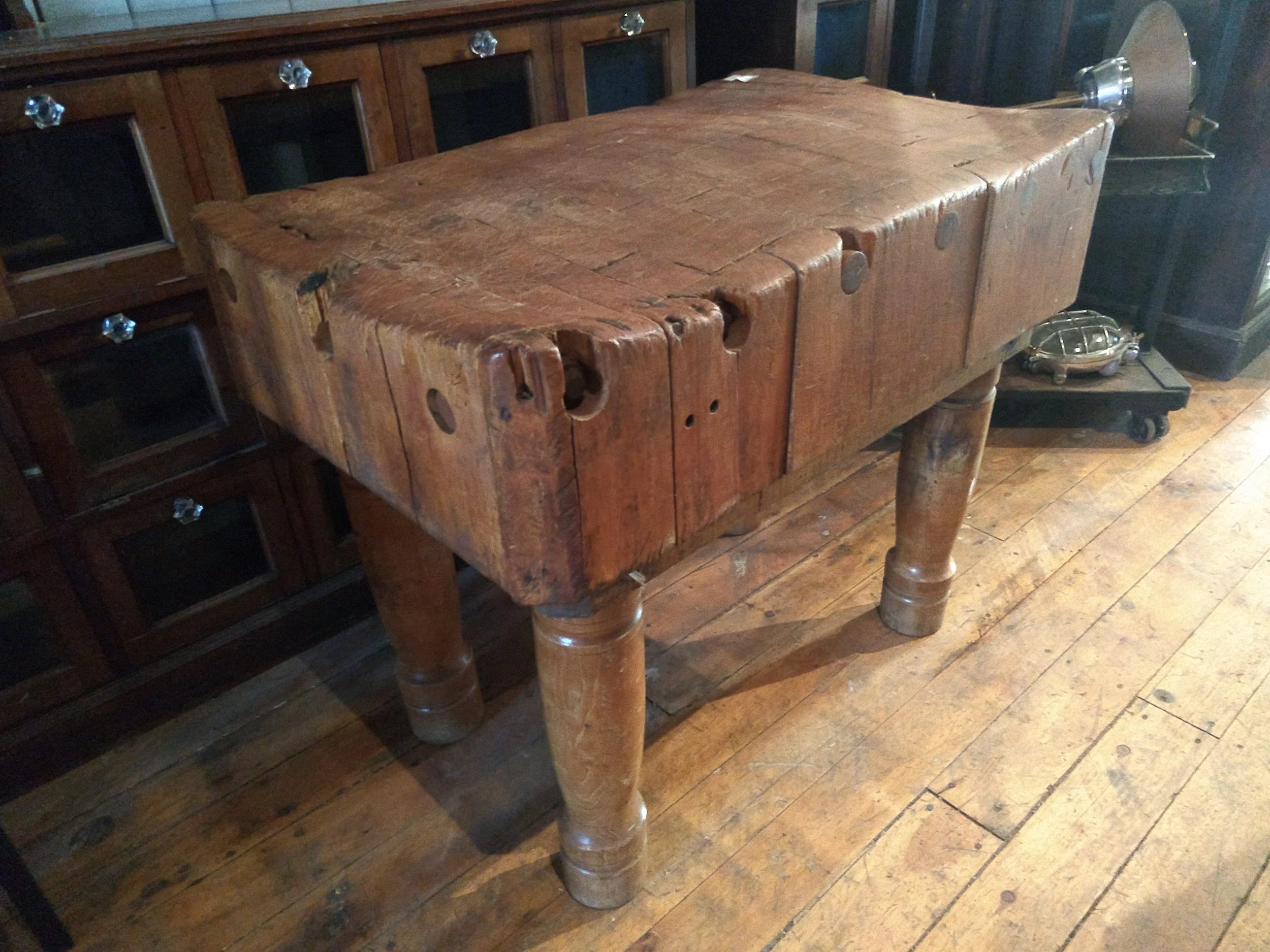 Antique Maple Butcher's Block