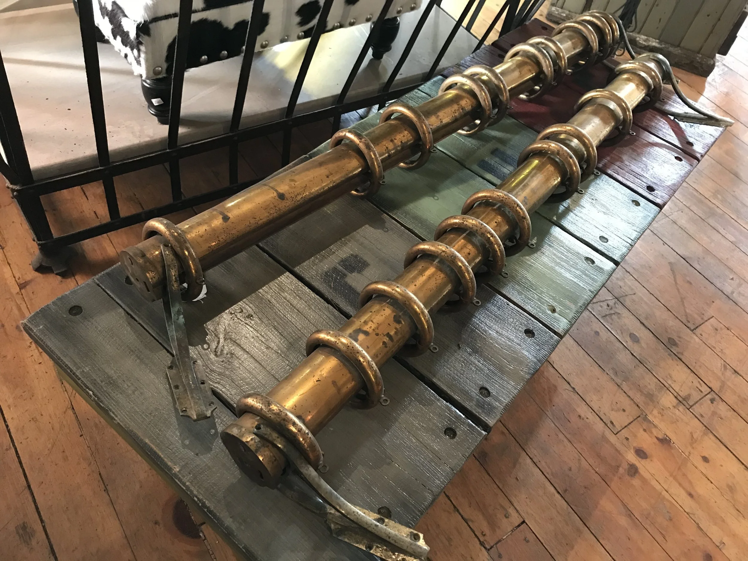 Oversized Brass Curtain Rods