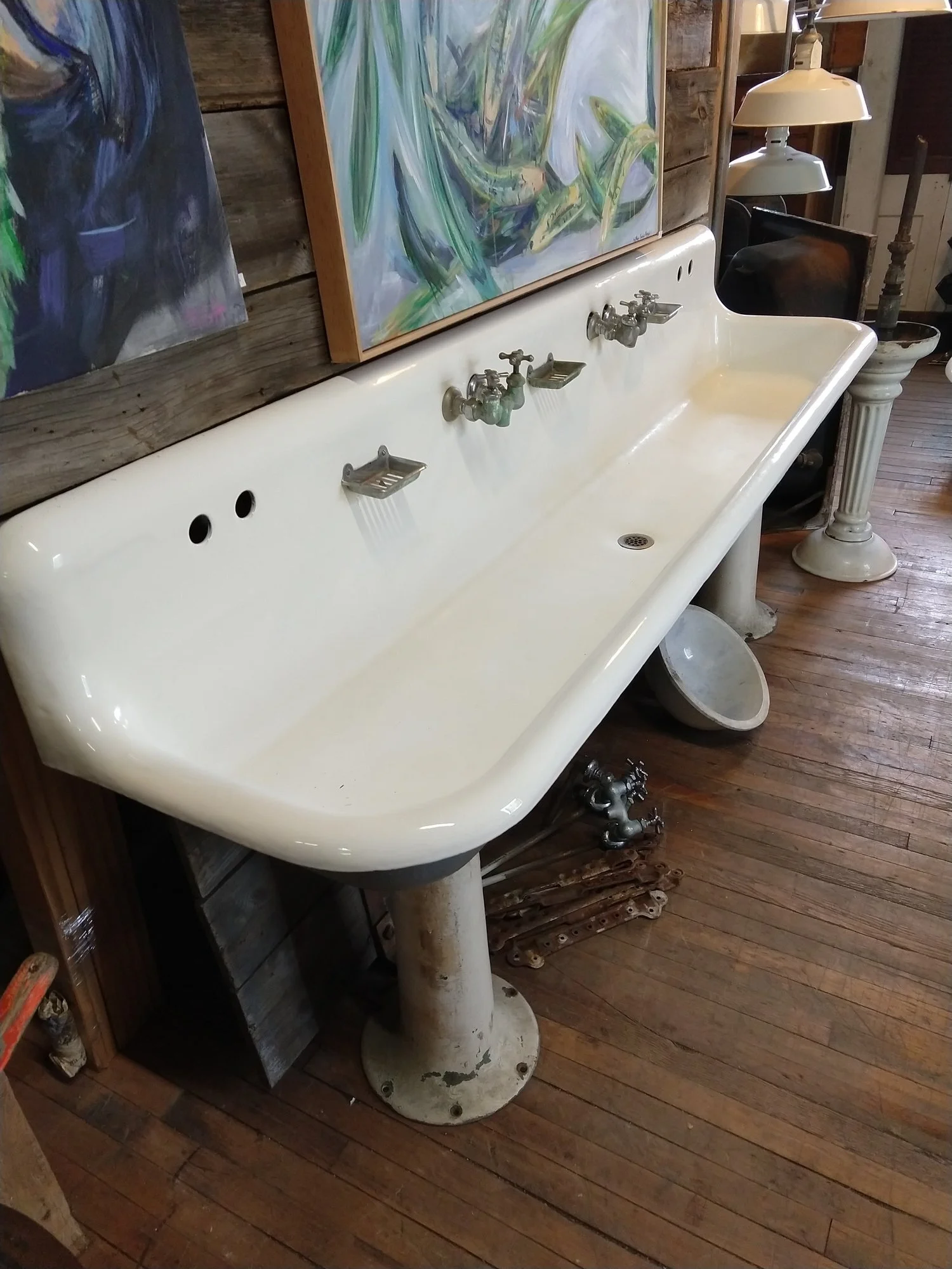 8-ft. Porcelain Sink