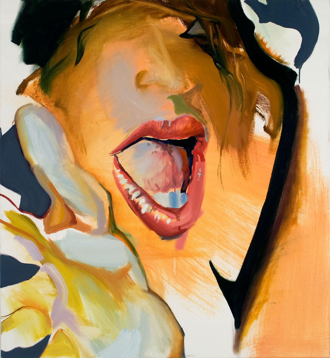 Frenching, 32"x40", oil on canvas, 2008