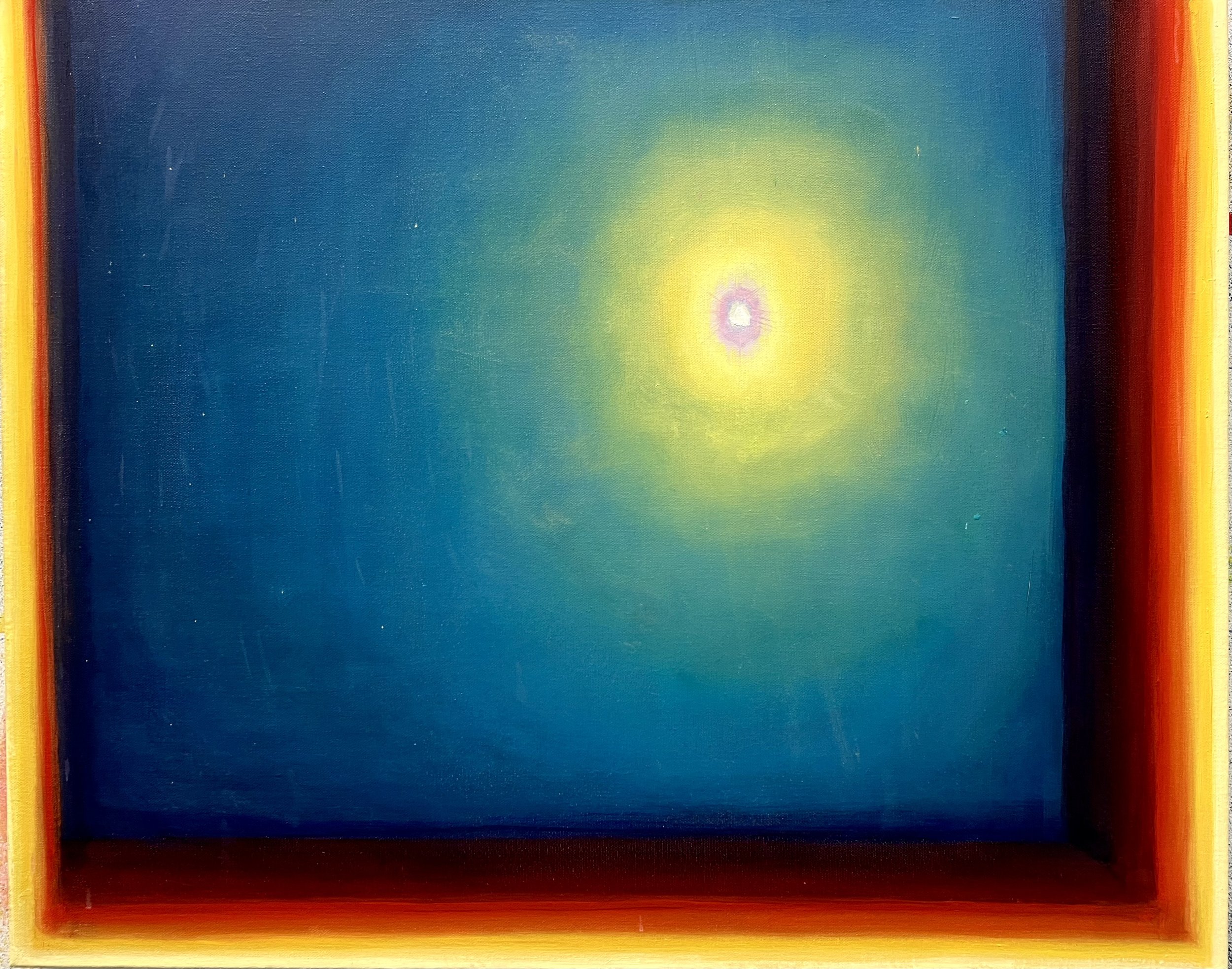 Distant Light, 24"x30," oil on canvas, 2025