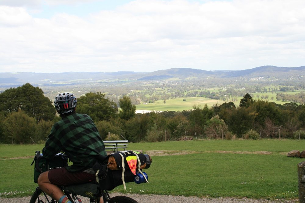 O'shannassy aqueduct trail yarra valley bike