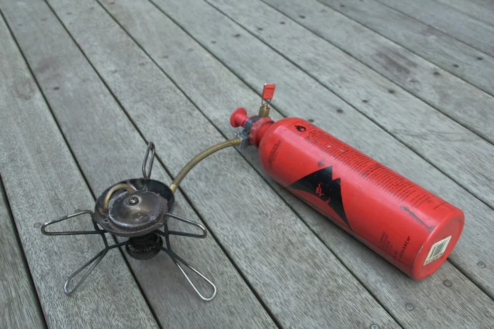 MSR whisperlite multi-fuel stove 900 bottle