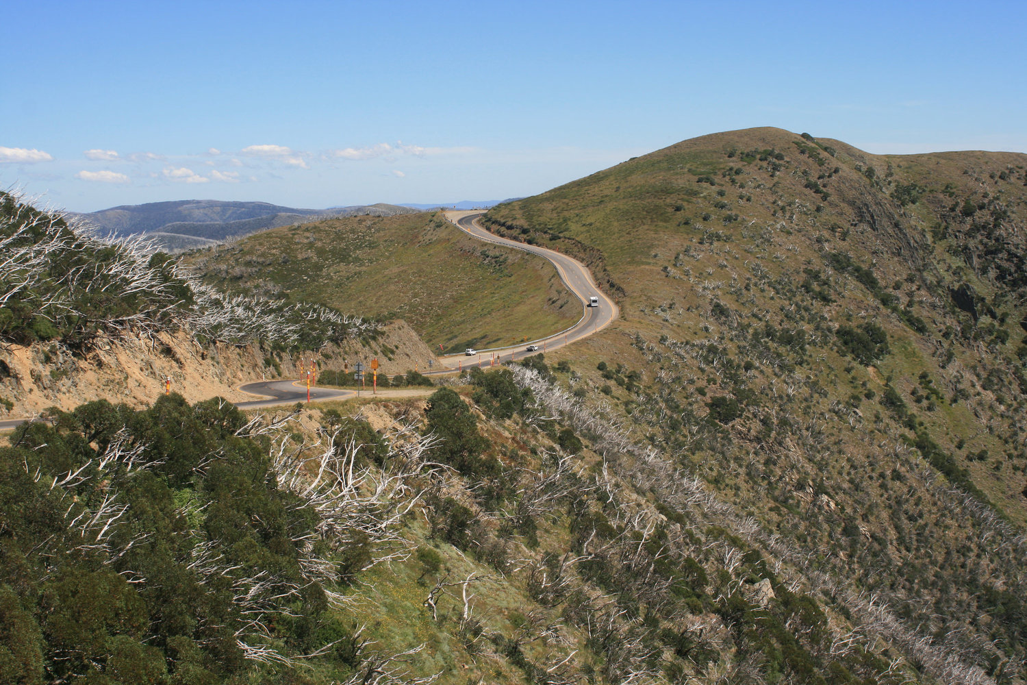 Great Alpine Road cycling