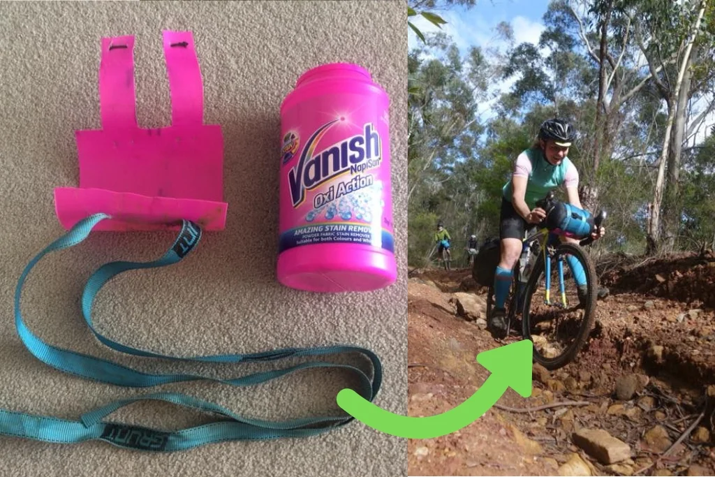 bikepacking handlebar bag diy