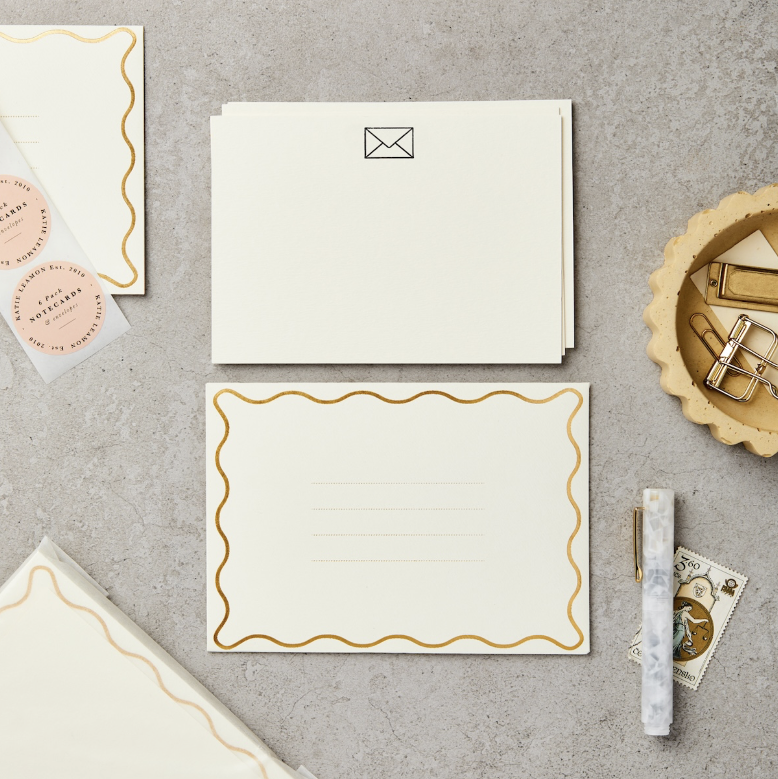 Letterpress Notecards — Envelope