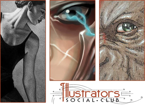 Tim and I are starting to make a more active effort to recruit artists for our flagship endeavor, Illustrators Social Club . We always enjoy bringing the art we enjoy to people who might otherwise not see it. Yeah, even an online Social Club can seem lonely when there is only a handful of people there. We have been having a great time interacting with, and showing the art of our friends Chris Hack and Rubin Pingk , but there is room for so many more! We are discerning, but we love a broad variety of styles. Whether you just want more exposure for your work or you know of someone who could use it, let us know. We always credit the artist and give the viewer a number of ways to follow the artist. Well… not like home addresses or anything. That would be super creepy.
Let us know who would like to be seen at the club!
m_scott_hay