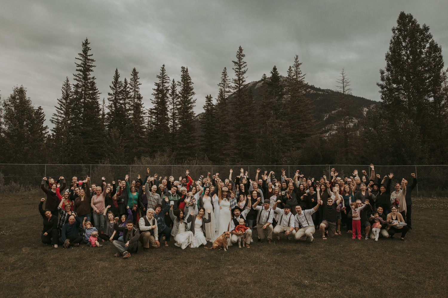 Wedding Guest Photo - Banff Emerald Lake Lodge Elopement Photographers