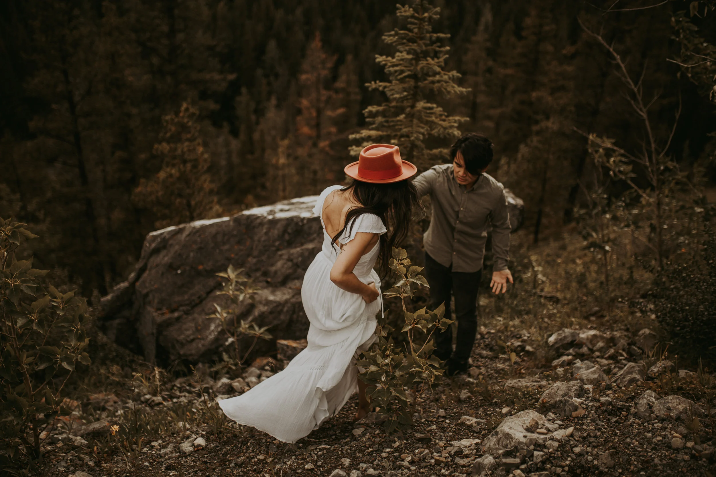 Emerald Lake Elopement, Emerald Lake Lodge Photographer, Banff Elopement Photographer, Banff Photographer, Banff Elopement