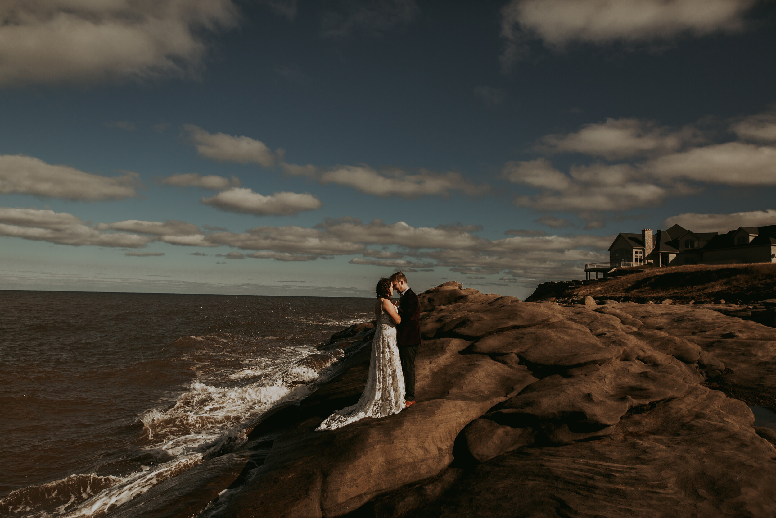 Nova Scotia Wedding, Nova Scotia Elopement, Nova Scotia wedding photographer, Oceanfront wedding, Calgary Wedding Photographer