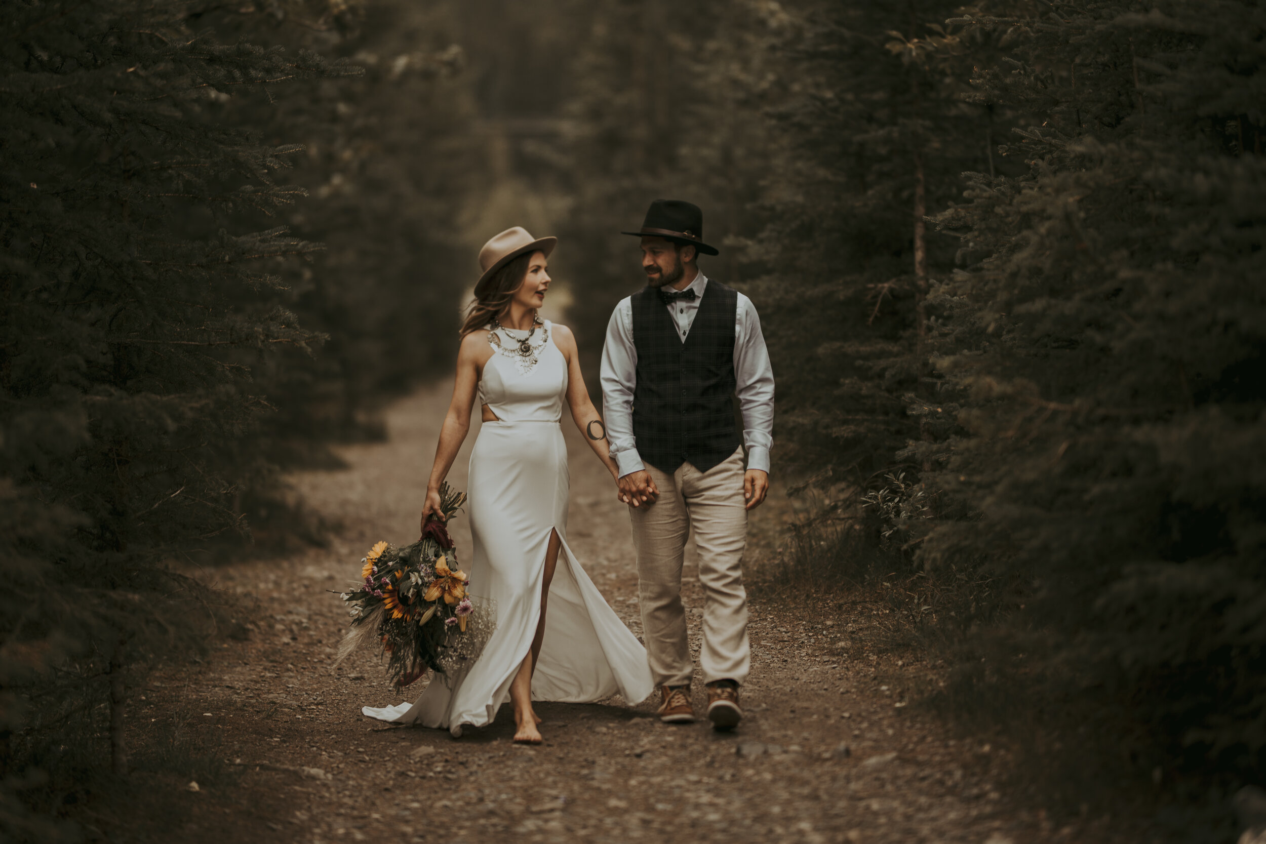 Emerald Lake Elopement, Emerald Lake Lodge Photographer, Banff Elopement Photographer, Banff Photographer, Banff Elopement