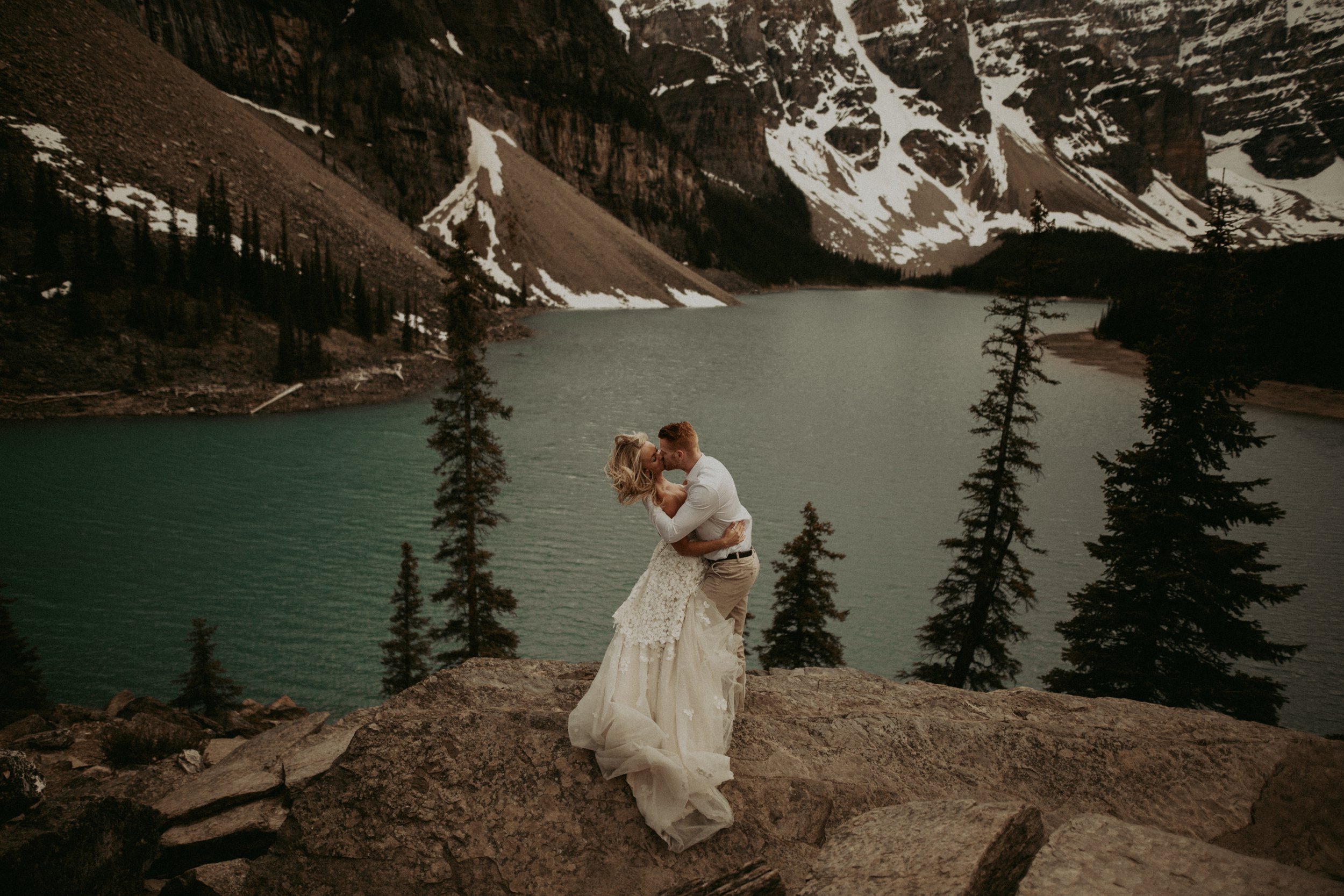 Moraine Lake Elopement, Moraine Lake Wedding, Weddings at moraine Lake, elope at moraine, 