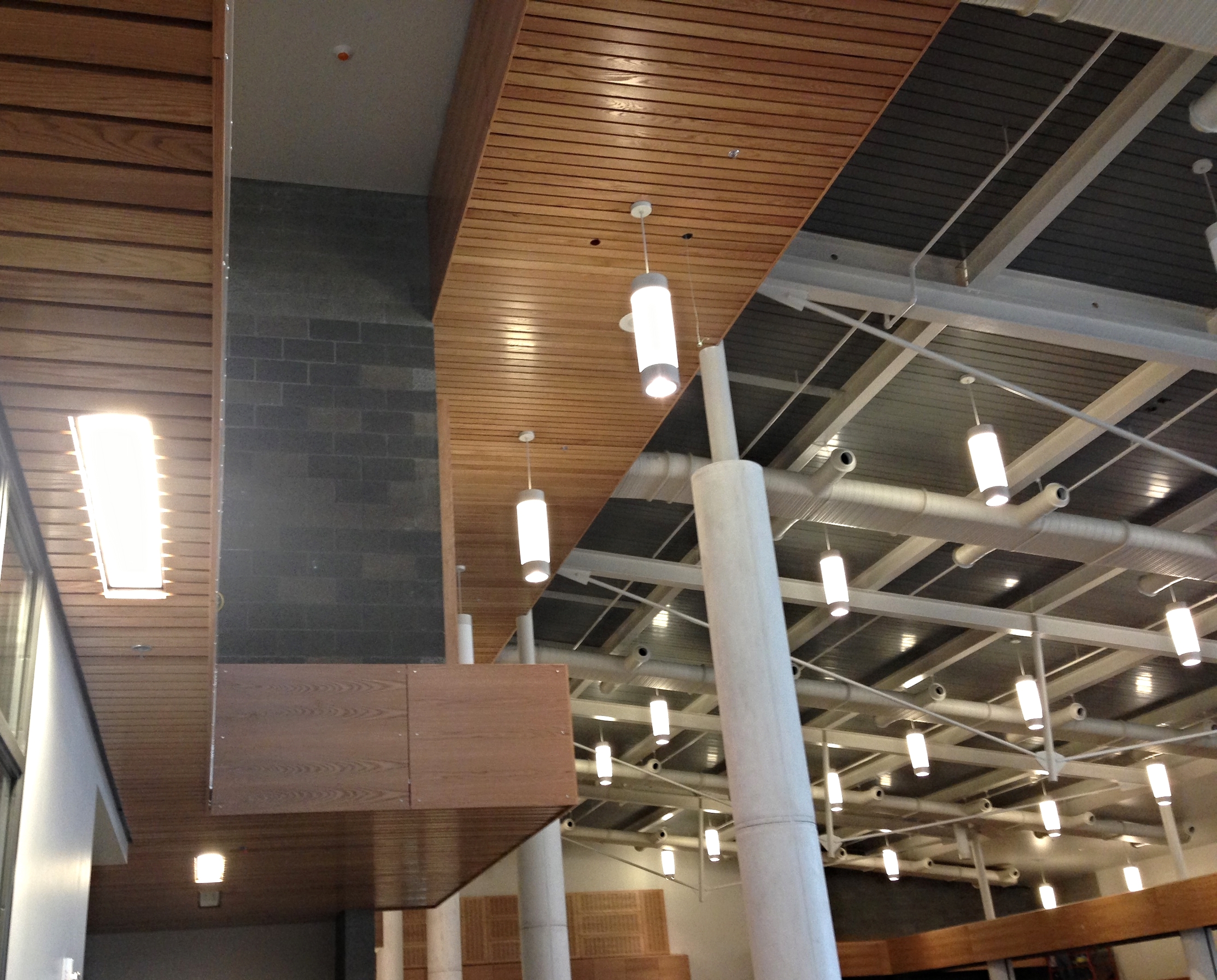 Linear Wood Ceilings and Walls