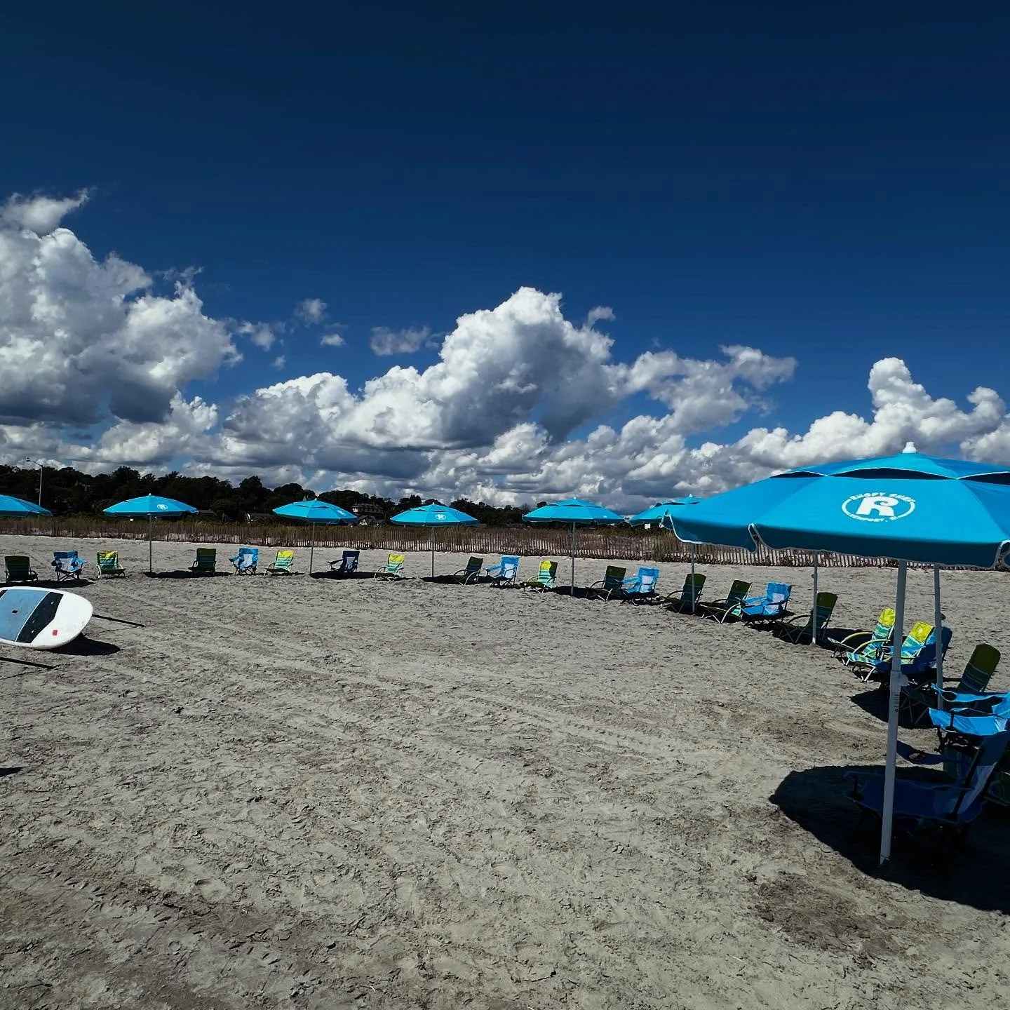 ⛱️⛱️⛱️ When the office moves to the beach&hellip;

Yesterday we hosted a super fun investment banking crew who swapped spreadsheets for surfboards with our surf, sand + SUP special event package. Cabana service, good vibes &mdash; the full Rhody trea