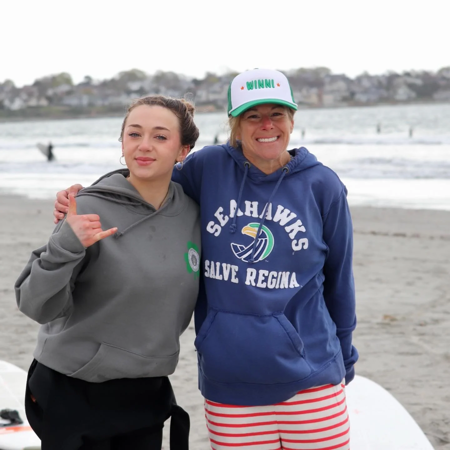 Season kickoff with @salverecsports &amp; @nosolobrand 

Nothing better than seeing Salve Regina students out there catching waves before finals.

Fired up to support NoSolo through this one - made the day even more meaningful.