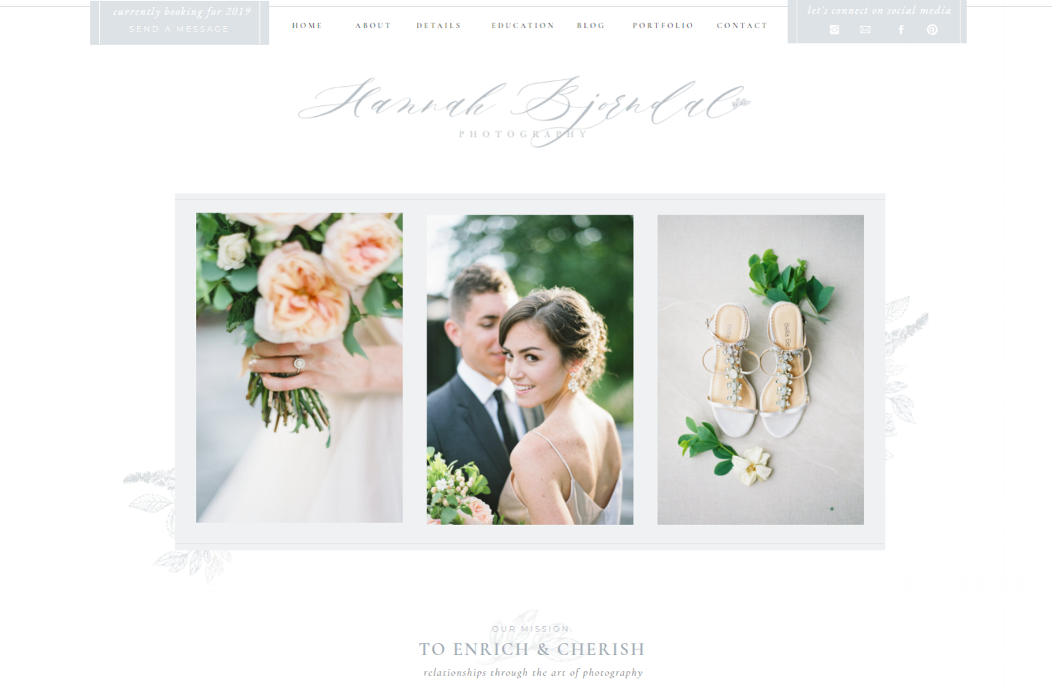 Brand &amp; Website Launch | Hannah Bjorndal Photography