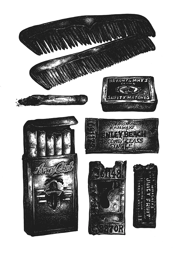 Possessions of John Doe / Archival Ink / 2017