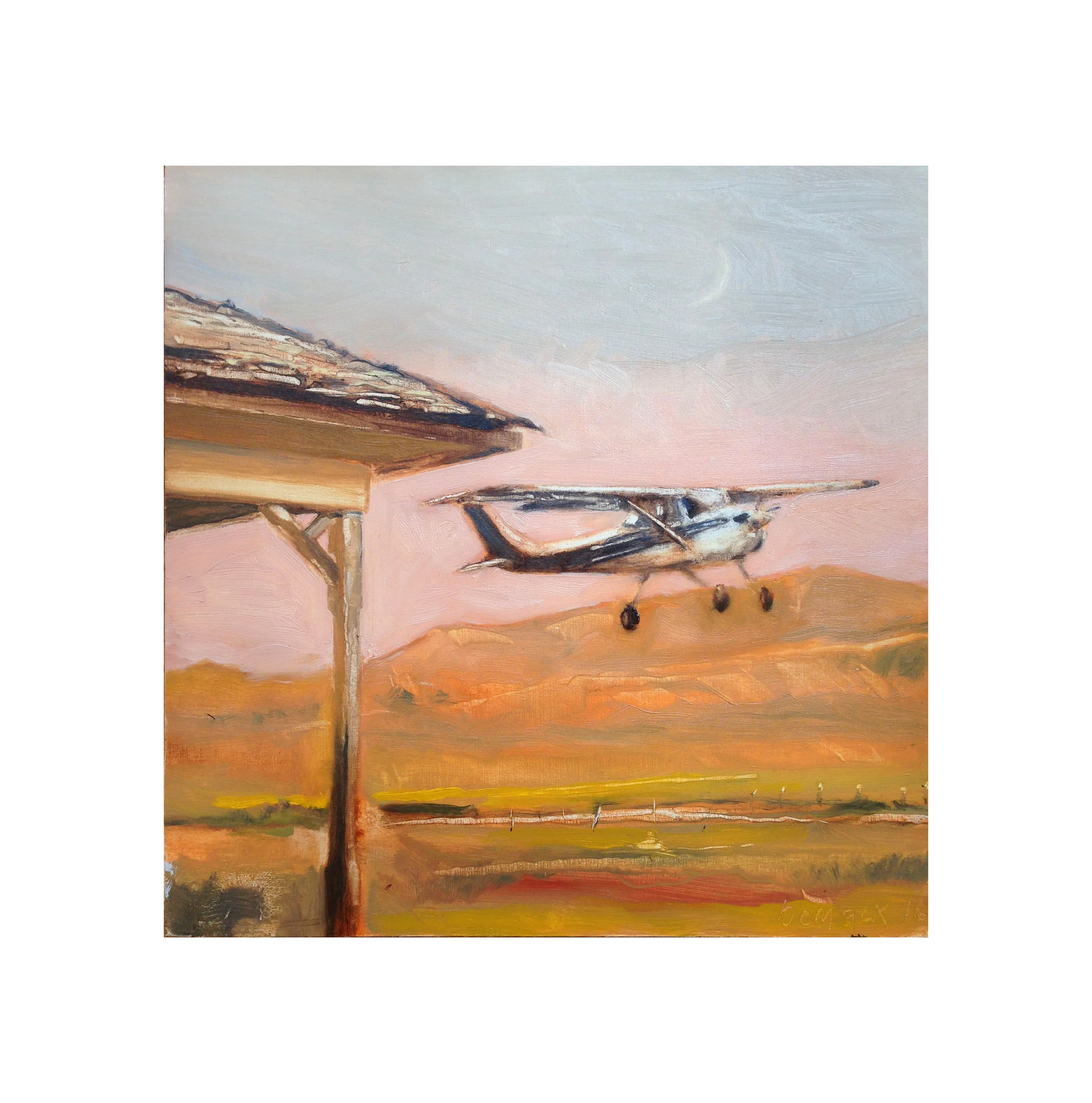lift-off oil on board 10"x10"